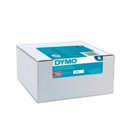 Laminowana Taśma do Drukarki Etykiet Dymo Value Pack Biały Czarny/Biały