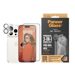 Ochrona Ekranu na Telefon Komórkowy Panzer Glass B1173+2810 Apple iPhone 15 Pro