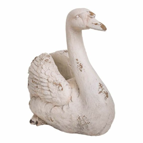 Doniczka Alexandra House Living Swan Włókno szklane Magnez 35 x 48 x 51 cm