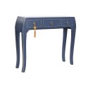 Console DKD Home Decor Niebieski Złoty Jodła Drewno MDF 96 x 26 x 80 cm