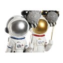 Figurka Dekoracyjna Home ESPRIT Niebieski Biały Czerwony Kobieta Astronauta 16 x 12 x 41 cm (2 Sztuk)