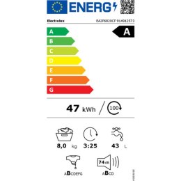 Pralka Electrolux EA2F6820CF 1200 rpm 8 kg 60 cm