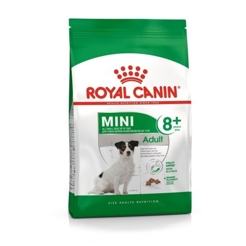 Karma Royal Canin Mini Adult 8+ Senior Ryż Warzywo Ptaki 8 kg