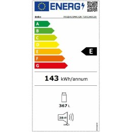 Lodówka BEKO RSSE415M41GN Szary