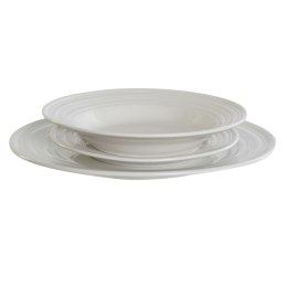 Zestaw Obiadowy DKD Home Decor Biały Porcelana 18 Części