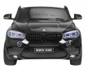 Auto Na Akumulator BMW X6M XXL Dla 2 Dzieci Czarny Pilot Ekoskóra MP3 LED