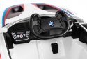 Auto Na Akumulator BMW M6 GT3 Biały Nawiew Powietrza Dźwięki MP3 LED Pilot