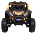 Auto Na Akumulator Buggy UTV 2000 Racing Złoty Napęd 4x4 Pilot MP3 LED EVA