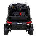 Auto Na Akumulator Buggy UTV 2000M Racing Biały Napęd 4x4 Pilot MP3 LED