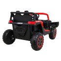 Auto Na Akumulator Buggy UTV 2000M Racing Czerwony Napęd 4x4 Pilot MP3 LED