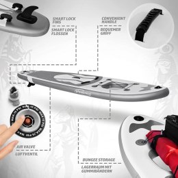 PHYSIONICS Nadmuchiwany paddleboard - God Anubis, 320 cm