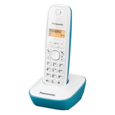 Telefon Bezprzewodowy Panasonic Corp. KX-TG1611SPC DECT Biały Turkusowy Bursztyn