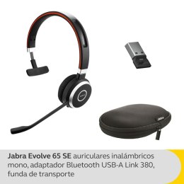 Słuchawki z Mikrofonem Jabra 6593-833-309 Czarny