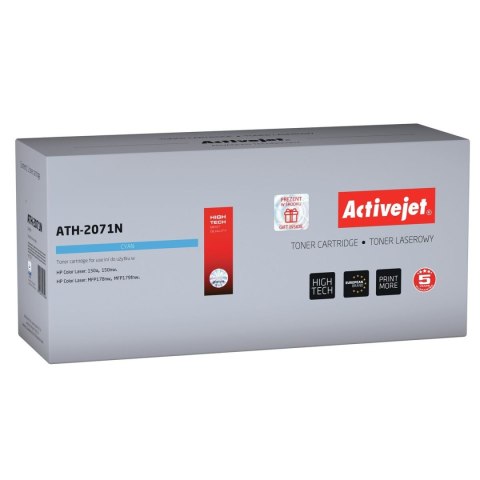 Toner Kompatybilny Activejet ATH-2071N Turkusowy