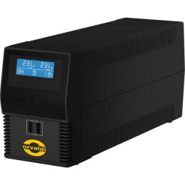 Zasilacz awaryjny UPS Interaktywny Orvaldi ID600CH 360 W