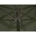 Parasol z aluminium, 500 cm, zielony