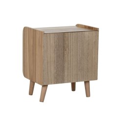 Stolik Nocny Home ESPRIT Brązowy Drewno akacjowe Drewno MDF 40 x 30 x 46 cm