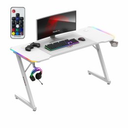 Biurko Huzaro HZ-Hero 3.3 White RGB Biały