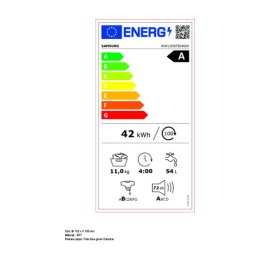 Pralka Samsung WW11DB7B34GWU3 60 cm 1400 rpm 11 Kg