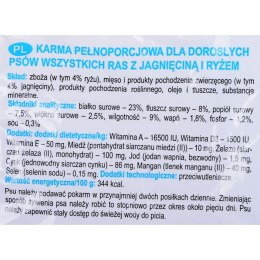 Karma Dolina Noteci Classic Dorosły Jagnięcina Ryż 10 kg