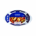 Półmisek Kuchenny Luminarc Smart Cuisine Owalne Biały Szkło 21 x 13 cm (6 Sztuk)