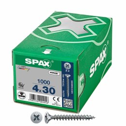 Pudełko śrubek SPAX Wirox Z2 Płaska głowa 4,0 x 30 mm 1000 Unidades