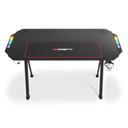 Biurko Gaming DRIFT DRDZ175RGB Czarny 120 x 60 cm