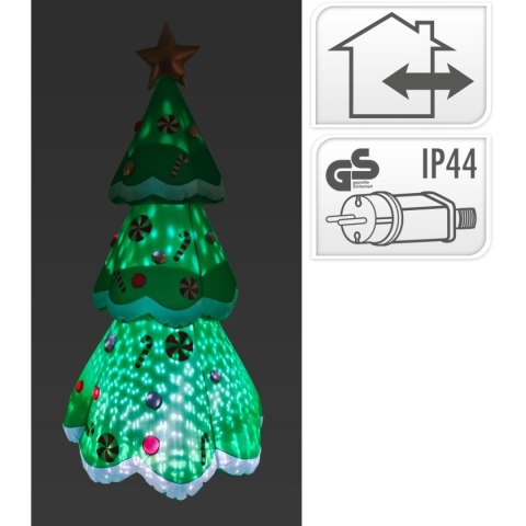 CHOINKA DMUCHANA SAMOPOMPUJĄCA ZEW 240CM LED CHOINKA DMUCHANA SAMOPOMPUJĄCA ZEW 240CM LED