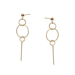 Gold earrings KXC6650