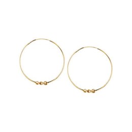 Gold earrings KZC6651