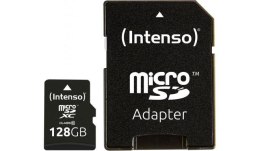 MEMORY MICRO SDXC 128GB C10/W/ADAPTER 3413491 INTENSO