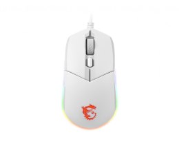 MOUSE USB OPTICAL GAMING/CLUTCH GM11 WHITE MSI