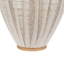 Lampa Beżowy Naturalny Bambus Szkło 38 x 38 x 70 cm