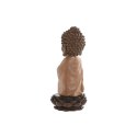 Figurka Dekoracyjna Home ESPRIT Brązowy Pomarańczowy Koral Limonka Żywica Budda Orientalny 9 x 9 x 21 cm (3 Sztuk)