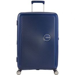 Średnia walizka American Tourister SoundBox Spinner Niebieski 81 L 67 x 46,5 x 29 cm