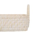 Taca Biały Bambus Rattan 45 x 34 x 13 cm (2 Sztuk)