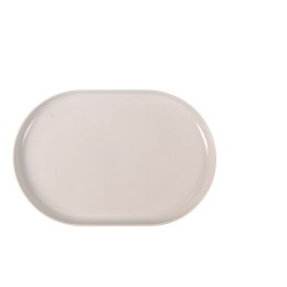 Tacka do przekąsek La Mediterránea Ivory Owalne 30 x 20 x 2,5 cm (12 Sztuk)