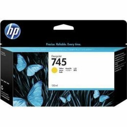 Oryginalny Wkład Atramentowy HP HP DesignJet 745 Żółty (1 Sztuk)