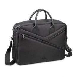 Torba na Laptopa Rivacase Clark Czarny 41 x 29 x 3 cm 15.6