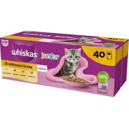 Karma dla kota Whiskas Junior 40 x 85 g