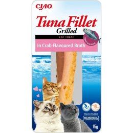 Snack for Cats Inaba Flavoured broth 15 g Krab Tuńczyk