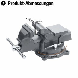 Imadło stołowe ślusarskie Meister 100 mm