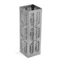 Stojan na dáždniky Kartki Metal Żelazo (15,5 x 49 x 15,5 cm) - Srebrzysty