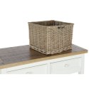 Console DKD Home Decor Beżowy wiklinowy Drewno paulowni 88 x 38 x 80 cm