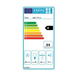 Okap konwencjonalny Teka 40476221 70 cm 603 m3/h 67 dB 278W Stal