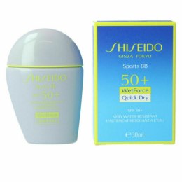 Kremowy podkład do makijażu Sports BB Shiseido Sports BB SPF50+ SPf 50+ Very Dark Spf 50 30 ml (30 ml)