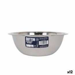 Miska Quttin Quttin Stal nierdzewna 3,5 L Ø 28,4 x 9,7 cm Mikser (12 Sztuk)