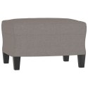 VidaXL 3-osobowa sofa z podnóżkiem, taupe, 180 cm, tkaniną