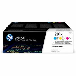 Toner HP 201X Cyan/Magenta/Żółty