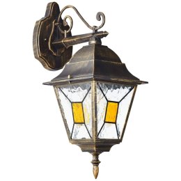 Lampa ścienna Brilliant Janel Zewnętrzny E27 Czarny 60 W